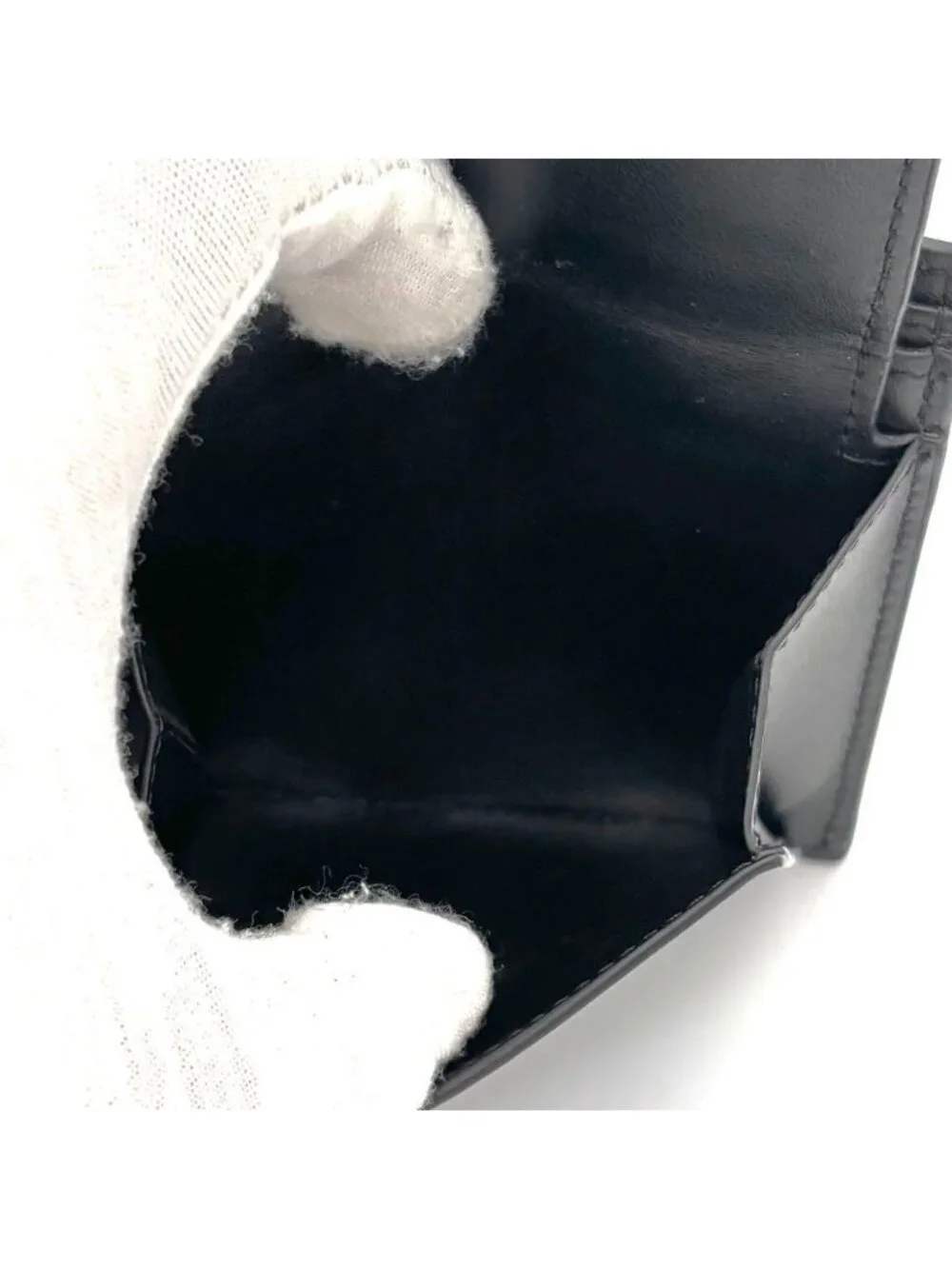 Celine Bifold Wallet Leather Black